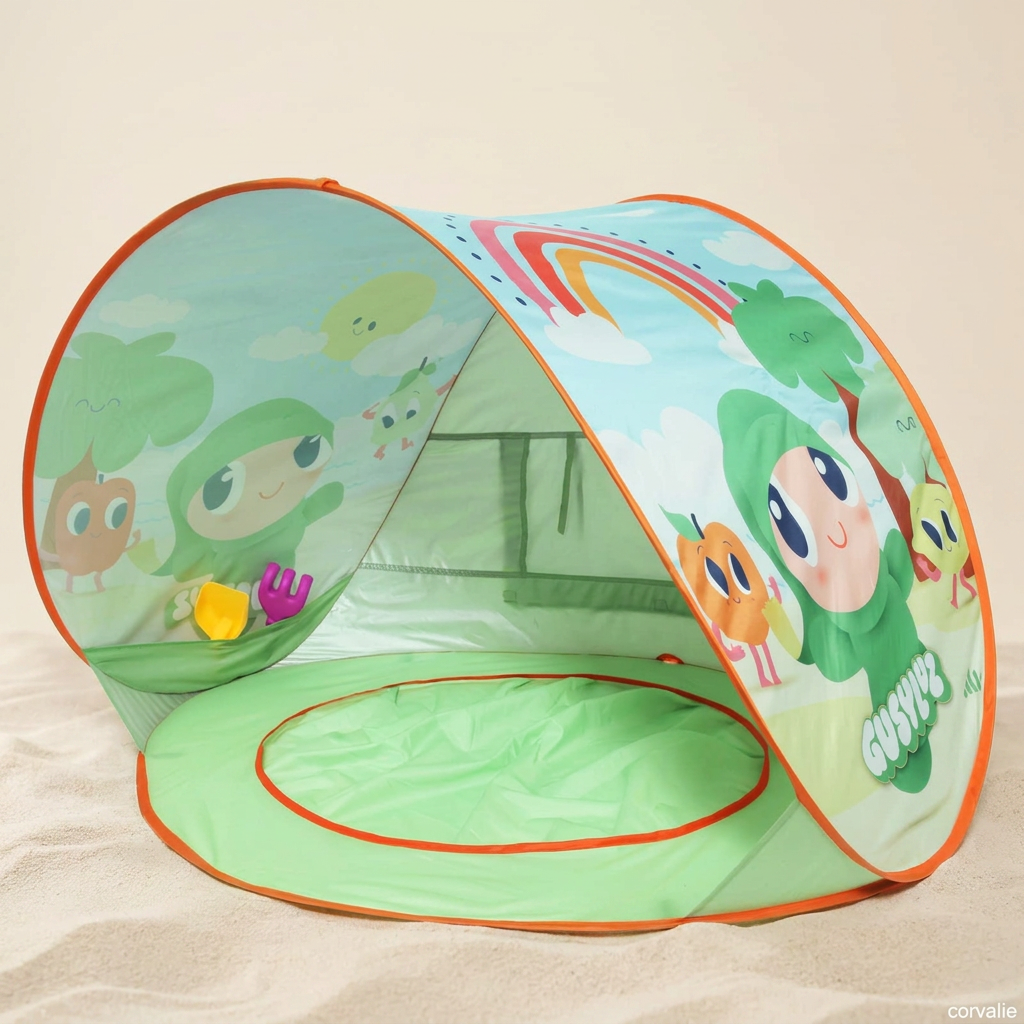 UPF 50 Pop-Up Baby Beach Tent Gusy Luz Design